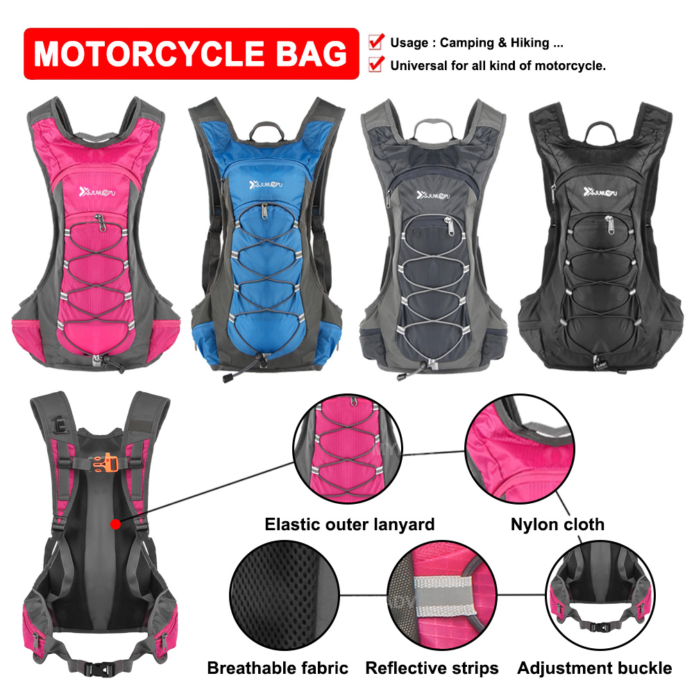 Cycling Gear Storage - Motorcycle Backpack Travel Storage Rucksack Camping