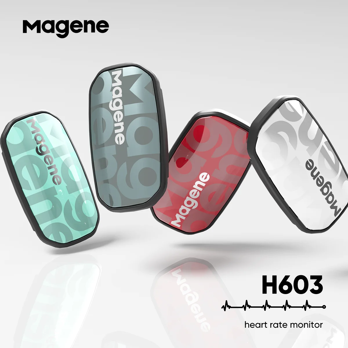 Cycling Heart Rate Monitor - Magene Heart Rate Monitor Split Chest
