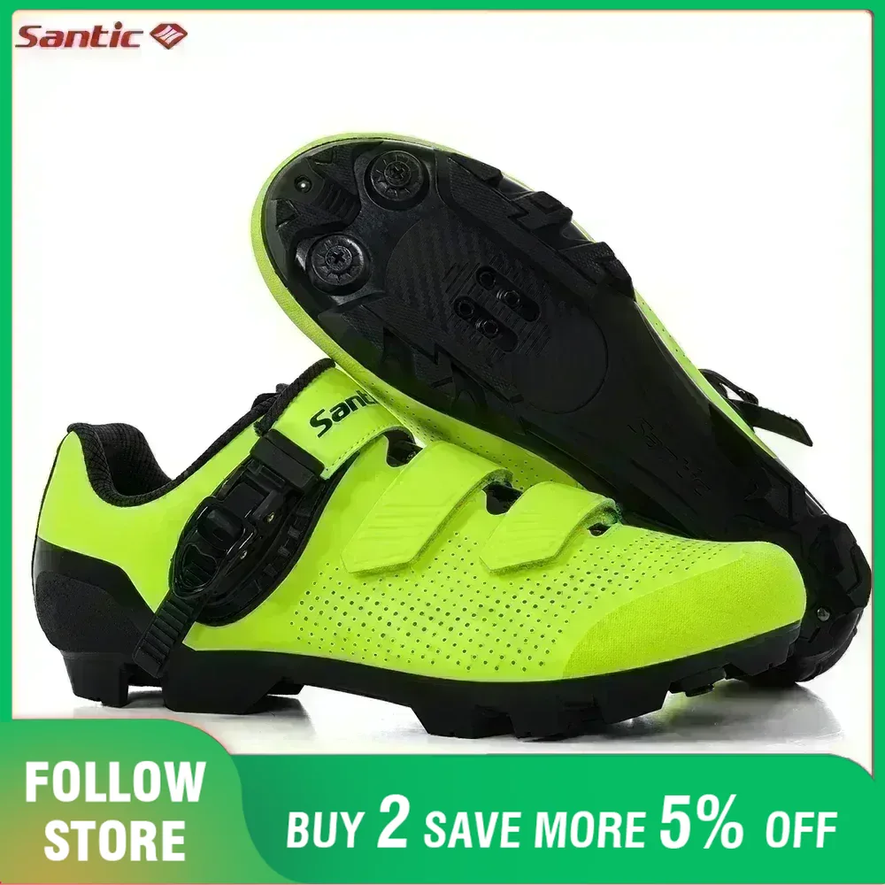 Clipless Mtb Shoes - Santic Mountain Bike Lock Shoes for