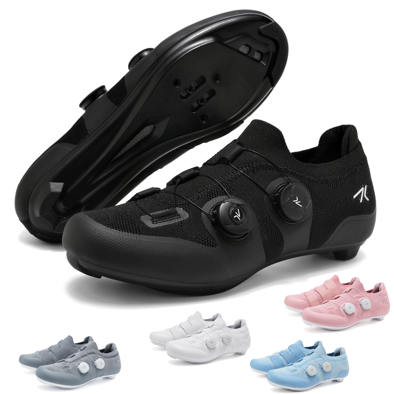 Road Bike Cleats - Speed Cycling Sneakers Road Bike Shoes