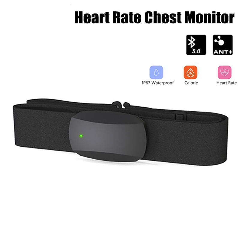 Cycling Heart Rate Monitor - Heart Rate Chest Monitor Bluetooth ANT+