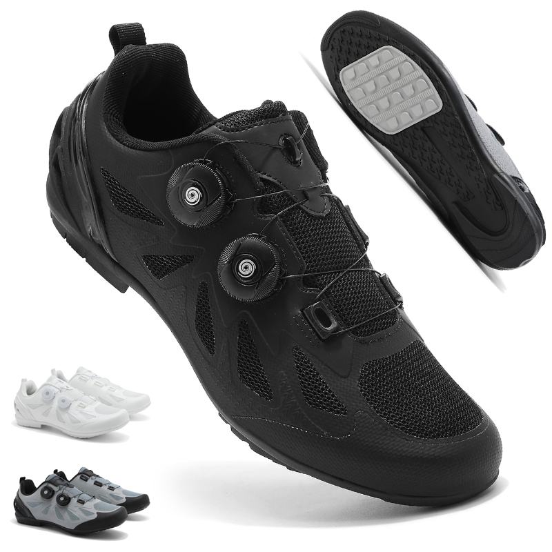 Road Bike Cleats - Men Non Locking Mountain Bike Shoes