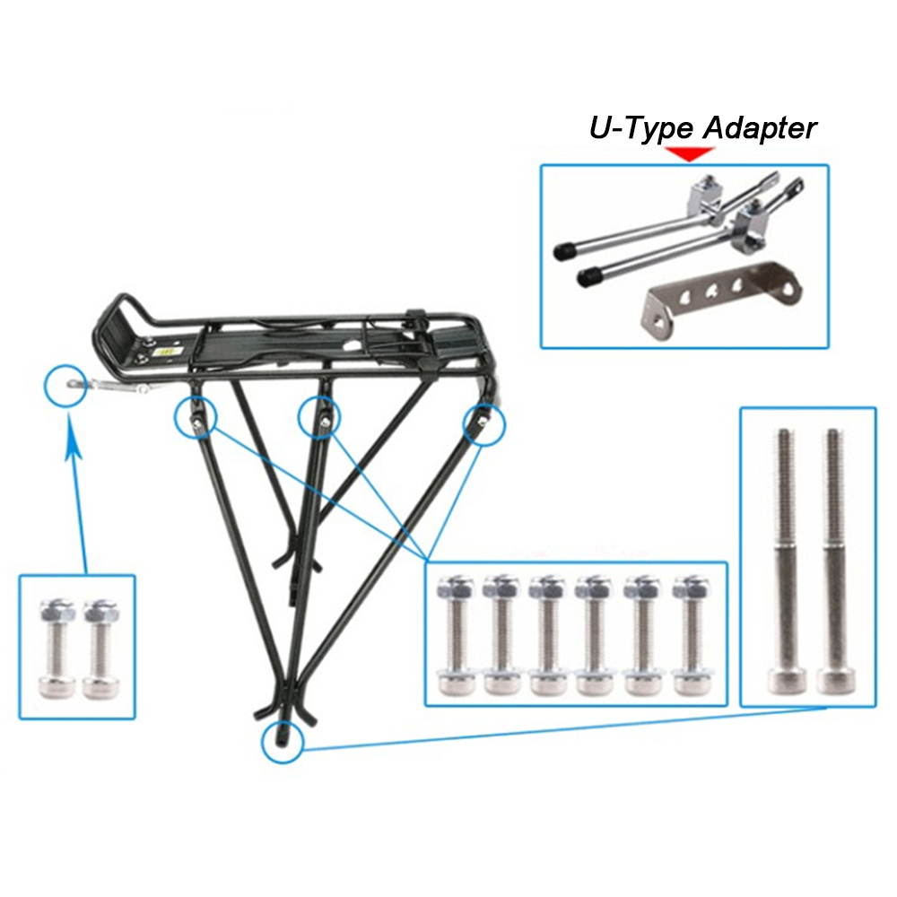 ZTTO Bicycle Rear Rack Mountai - Cycling Gear Storage recensie en prijs
