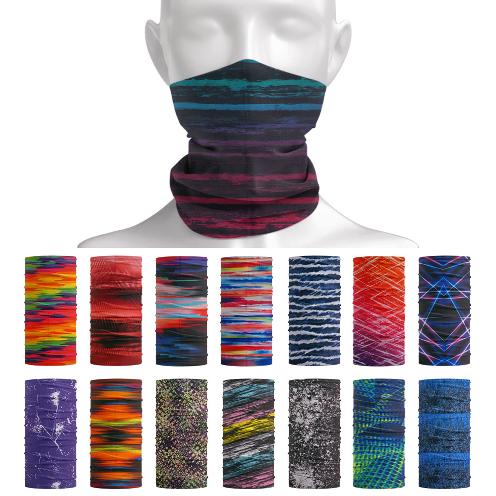 Tie-Dye Stripes Pattern Neckch - Cycling Gear For Women recensie en prijs
