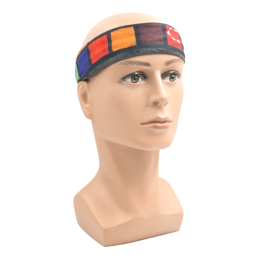 Geometric Plaid Printed Bandan - Cycling Gear For Women recensie en prijs