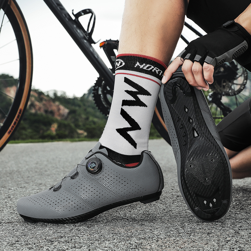 Road Cycling Shoes Men Gray T8 - Road Bike Cleats recensie en prijs
