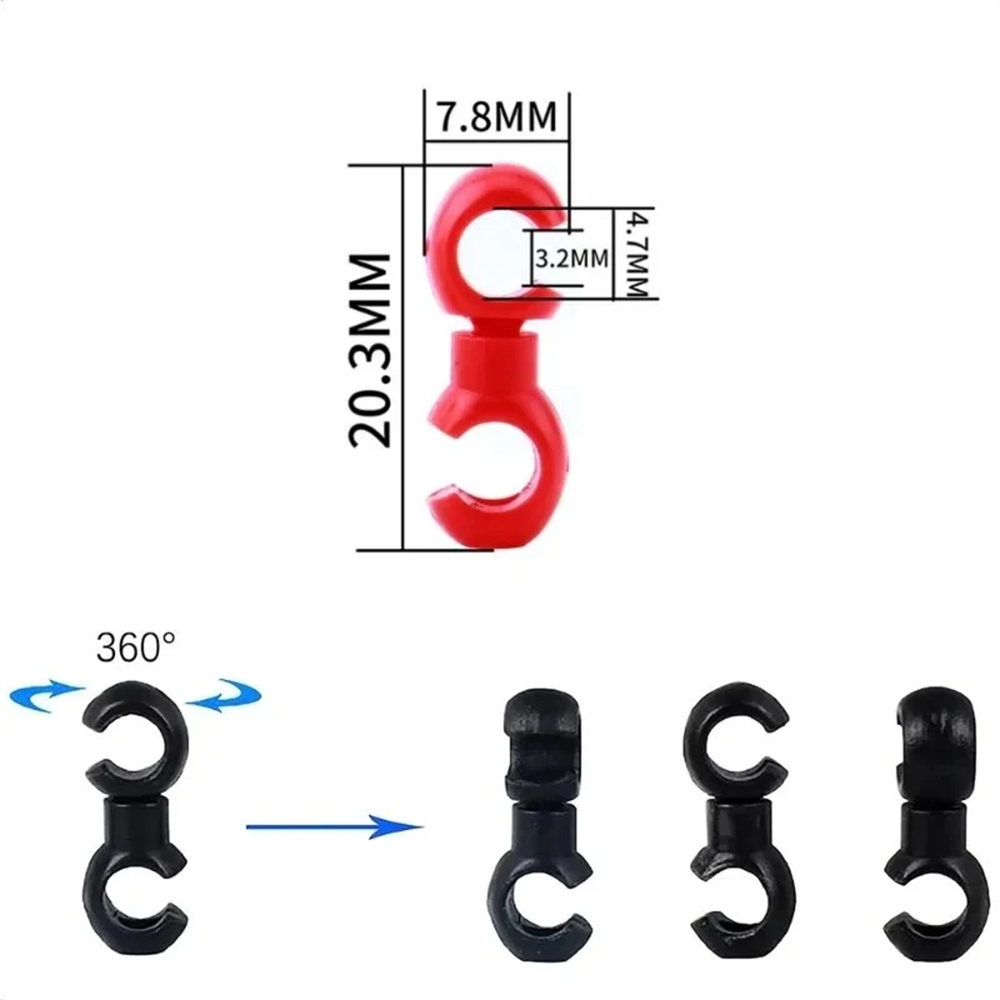 10PCS Rotatable S‑Style Bike C - Cycling Gear Guide recensie en prijs