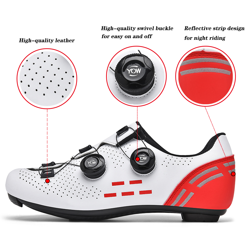 Speed Cycling Sneakers Road Bi - Road Bike Cleats recensie en prijs