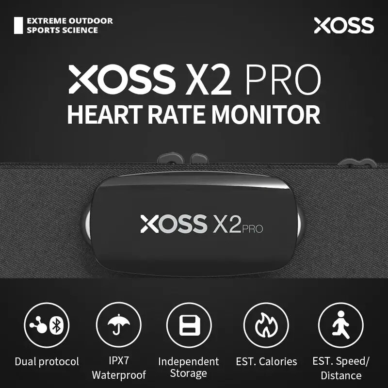 XOSS X2 Pro Chest Strap Heart  - Cycling Heart Rate Monitor recensie en prijs