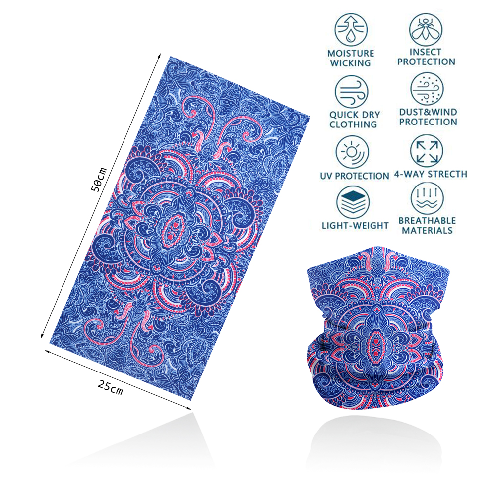 Paisley Face Gaiter Women Wind - Cycling Gear For Women recensie en prijs