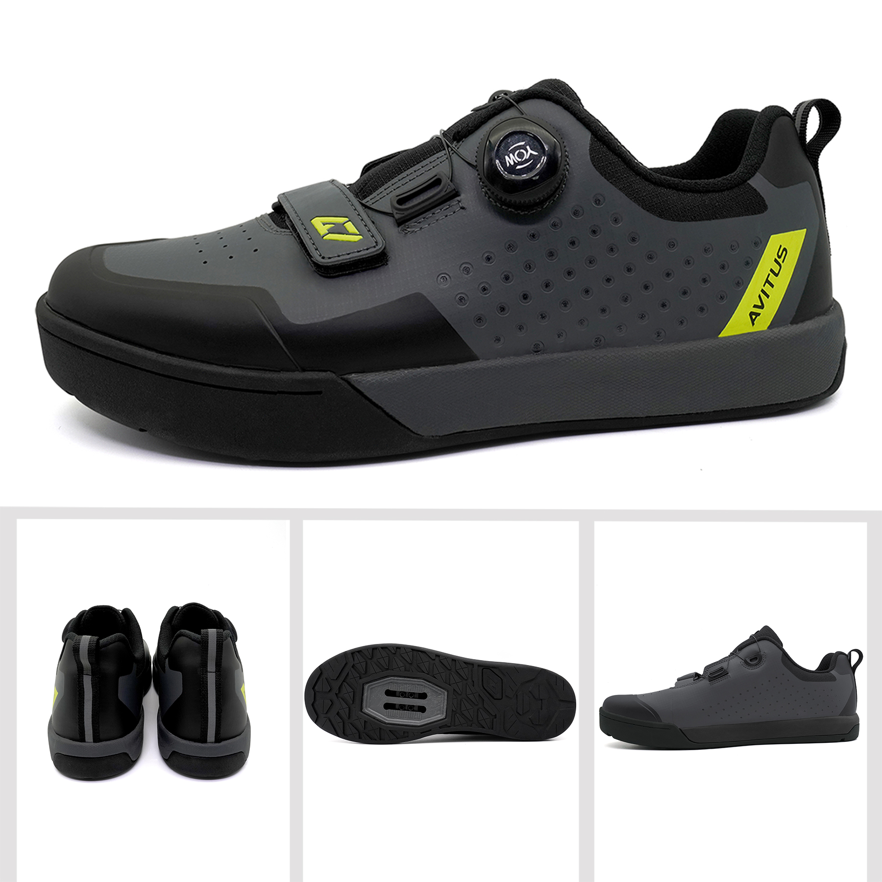 AVITUS Men MTB Shoe with 2-Bol - Road Bike Cleats recensie en prijs