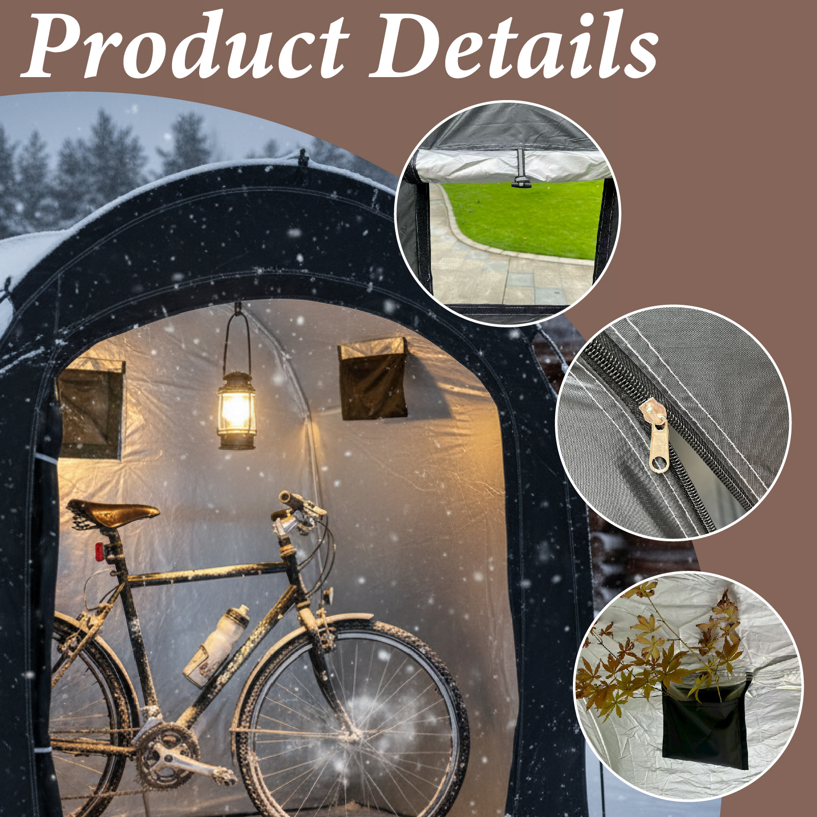 Portable Outdoor Bike Shelter  - Cycling Gear Storage recensie en prijs