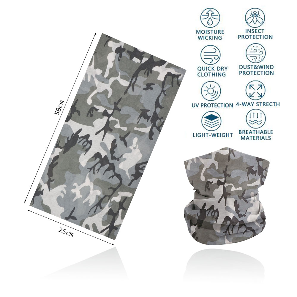 CM01-CM33 Camo Printed Bandana - Cycling Gear For Women recensie en prijs