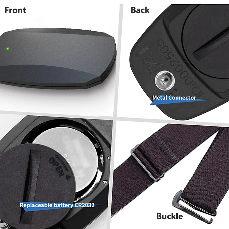 Heart Rate Chest Monitor Bluet - Cycling Heart Rate Monitor recensie en prijs