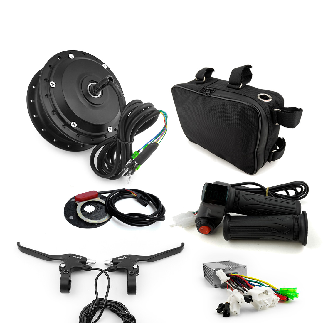 Q02 250W Brushless Geared Hub  - Cycling Gear Hub recensie en prijs