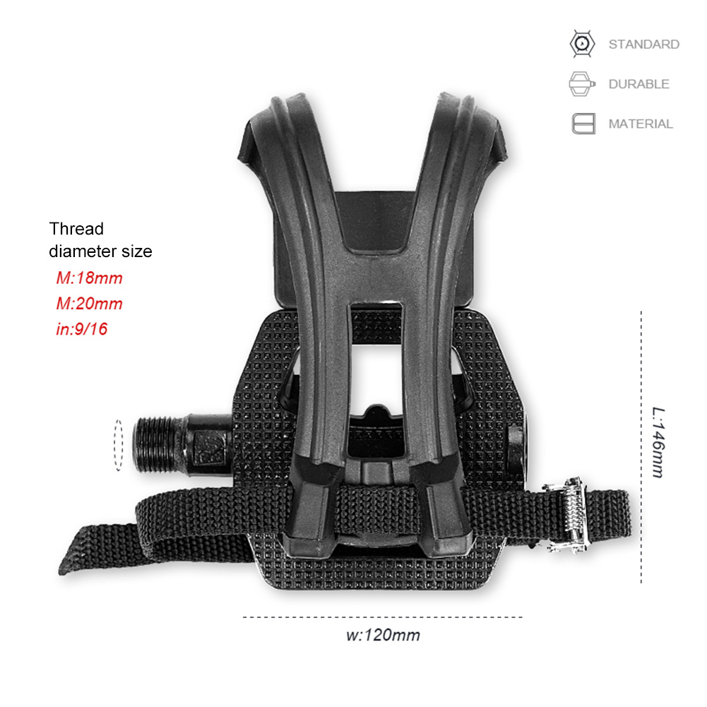 1pair Exercise Bike Pedals Ped - Clipless Mtb Shoes recensie en prijs