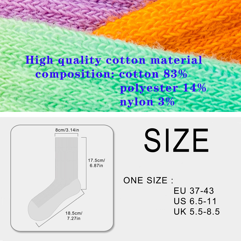 Colourful Women Sports Socks C - Cycling Gear For Women recensie en prijs