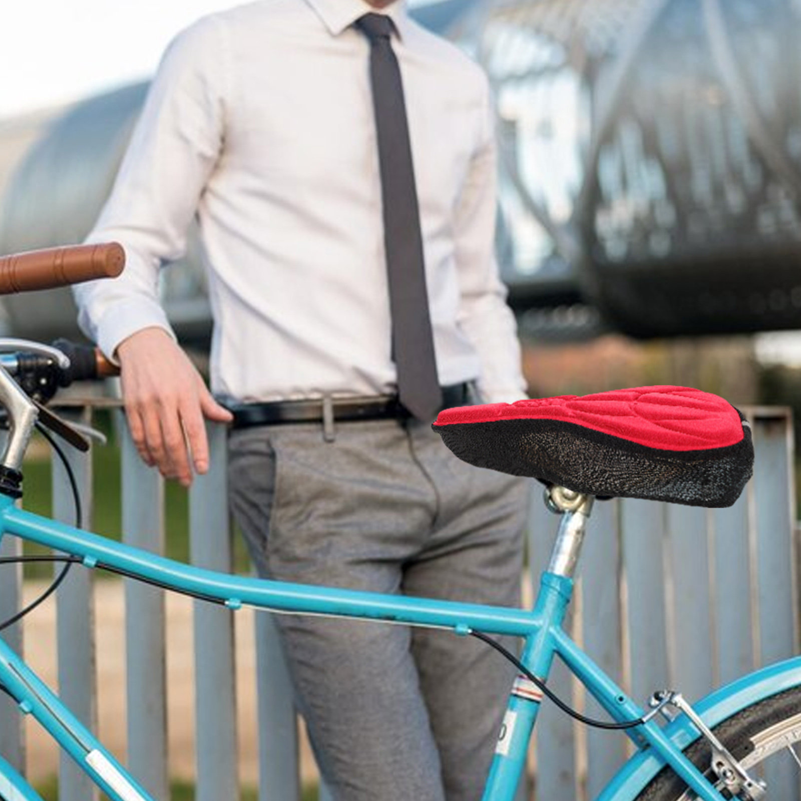 2Pcs Bicycle Saddle Cover Brea - Cycling Gear Design recensie en prijs